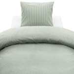 Bäddset Thelma Randig Grön 