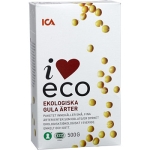 Gula ärter 500g KRAV ICA I love eco