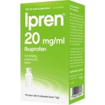 Ipren Barn från 6 månader Oral suspension 20mg/ml 100ml