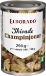 Champinjoner Skivade