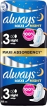 Sanitetsbindor Maxi Night 18-P