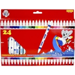 Fiberpennor Dubbelspets 24-P