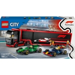  City F1 Lastbil Med Rb20 & Amr24 F1 Bilar 60445