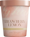 Vegansk Glass Strawberry Lemon