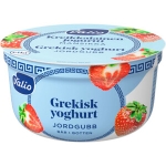 Yoghurt Grekisk Jordgubb Laktosfri 4,8% 150G