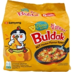 Snabbnudlar Buldak Cheese 700G 