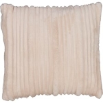 Kudde Ribb Flanell Beige 45X45cm