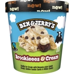 Glass Brookieees & Cream 465Ml Ben & Jerrys