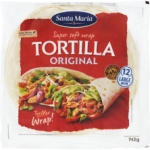 Wrap Tortilla Original 12 St