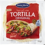 Wrap Tortilla Original 6 St