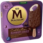 Glass Blueberry Cookie 3-P 