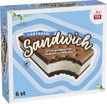 Glass Sandwich Laktosfri 6-P
