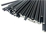 Sugrör Papper Svart