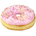Donut Jordgubb