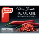 Hackad Chili Fryst