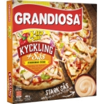Pizza Kyckling Med Stark Sås