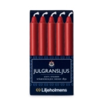 Julgransljus Röd 20-Pack