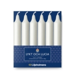 Lykt Och Lucialjus Vita 6-Pack