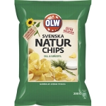 Dill & Gräddfil Naturchips