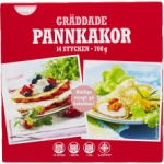Pannkakor Gräddade 12 St