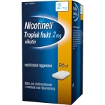 Nicotinell Tropisk frukt Medicinskt tuggummi 2mg 96-p