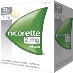 Nicorette Medicinskt tuggummi 2mg 210-p