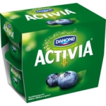 Yoghurt Blåbär Activia 4-Pack