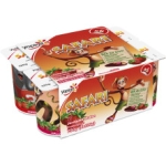Safari Yoghurt Jordgubb & Hallon 6-Pack