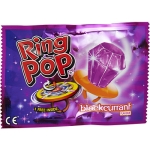 Ring Pop Svartvinbär 1-P 10G Bazooka Candy Brands
