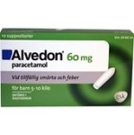 Alvedon Suppositorium 60Mg