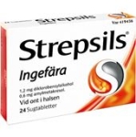 Halstabletter Ingefära