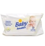 tvättservetter babywipes sensitive + aloe vera extract
