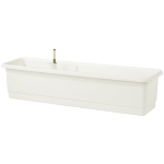 Balkonglåda Vit Självbevattnande 80Cm 