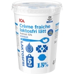 Lätt crème fraiche Laktosfri 5dl ICA