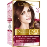 Hårfärg 5,5 Light Mahogny Brun 1-P Exellence