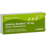Cetirizin Sandoz 10Mg