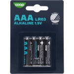 Batterier Aaa/Lr03 4-Pack