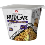 Nudlar Med Kyckling Teriyaki
