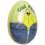 Påskägg Denim 15Cm 1-P Ica