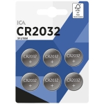 Knappcell 3V Cr2032 Litium 6-P 