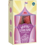 Våffelstrutar Med Smak Av Hallon 110G 10-P