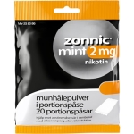 Munhålepulver Mint 2Mg 20-P Zonnic