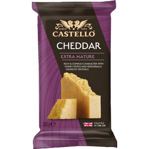 Cheddarost Extra mogen 200g Castello product image
