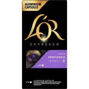 Espresso Lungo Profondo 8 Kaffekapslar 10-Pack product image