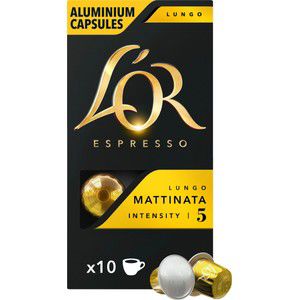 Espresso Lungo Mattinata 5 Kaffekapslar 10-Pack product image