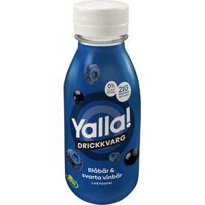 Drickkvarg Yalla! Blåbär & Svarta vinbär laktosfri 350ml Arla product image