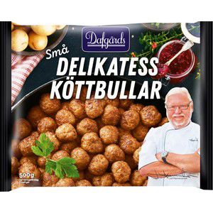 Köttbullar Små delikatess Fryst 500g Dafgård product image