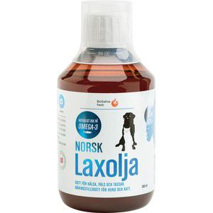 Norsk laxolja Hund & katt 300ml BioSalma fresh product image