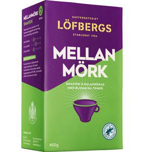 Bryggkaffe Mellanmörk 450g Löfbergs product image