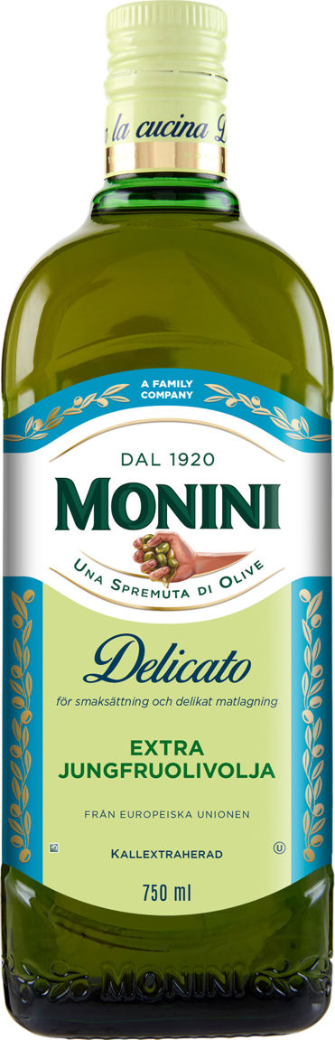 Extra virgin Olivolja Delicato 750ml Monini product image